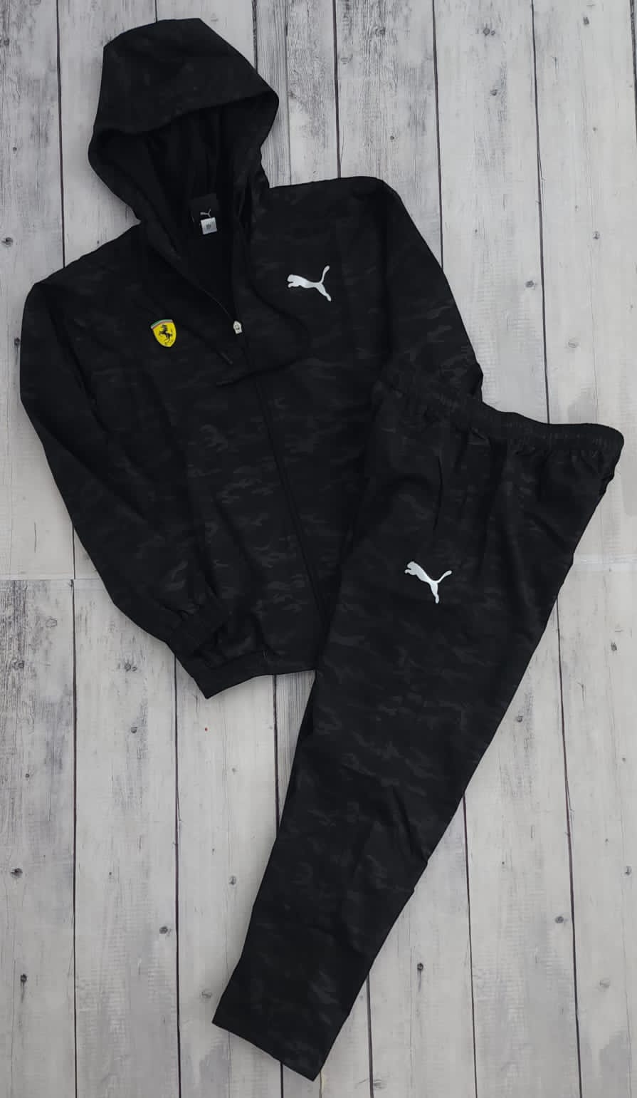 PUMA HOODED TRACKSUIT( BREAKER PULLOVERS WITH TRACKPANT ) -44PCS