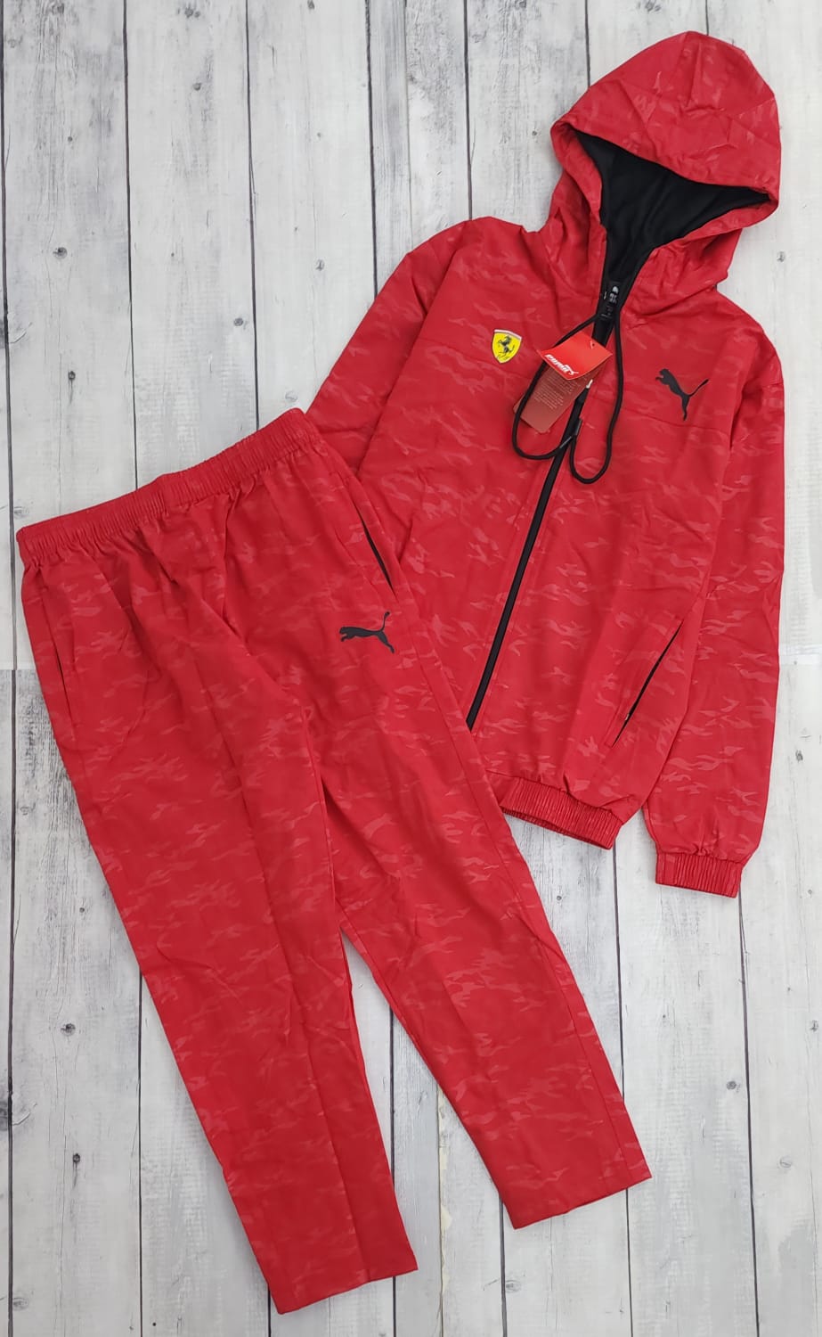 PUMA HOODED TRACKSUIT( BREAKER PULLOVERS WITH TRACKPANT ) -44PCS