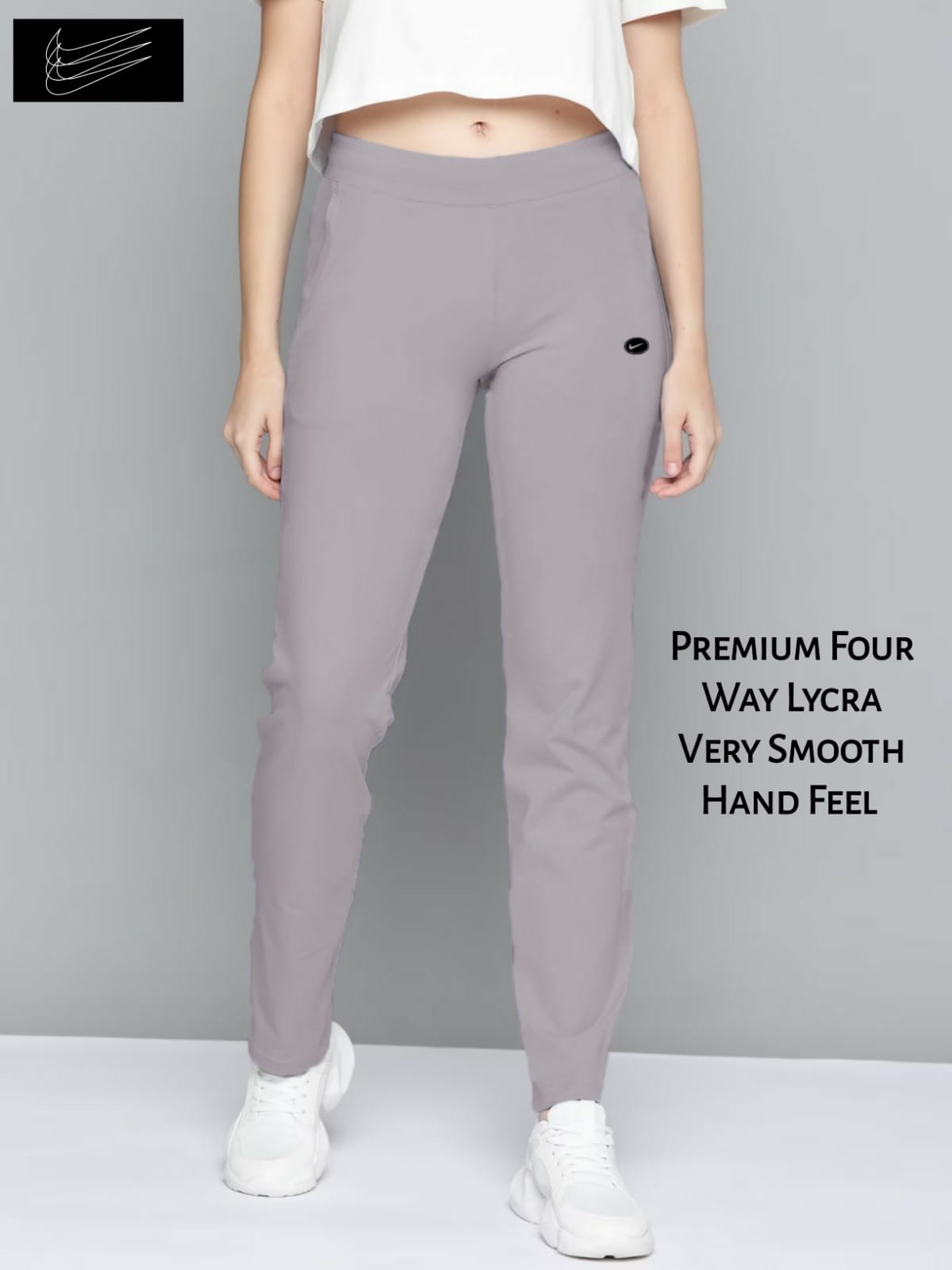 WOMEN FORWAY LAYCRA DRI FIT TRACK PANT -86 PCS