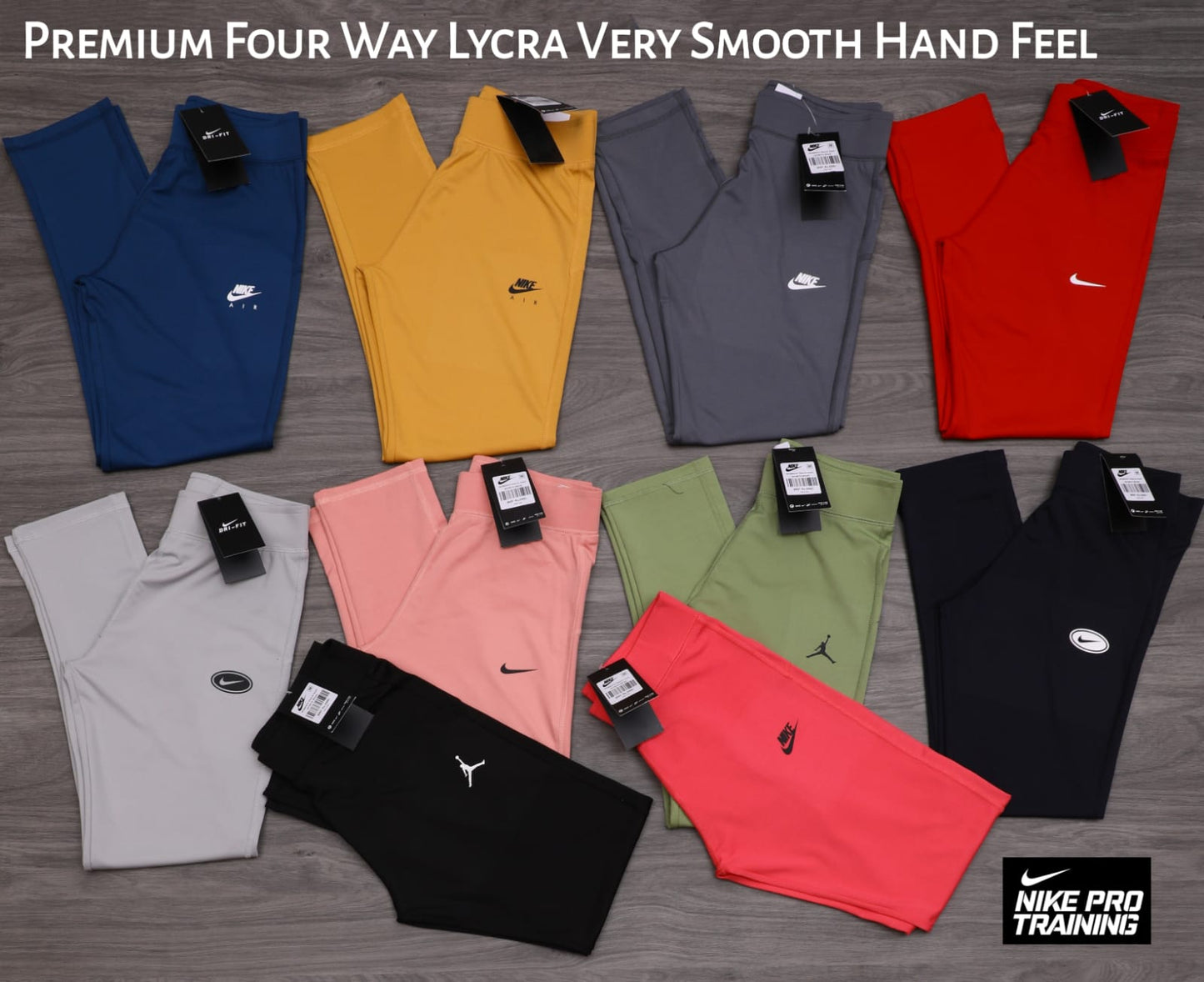 WOMEN FORWAY LAYCRA DRI FIT TRACK PANT -86 PCS