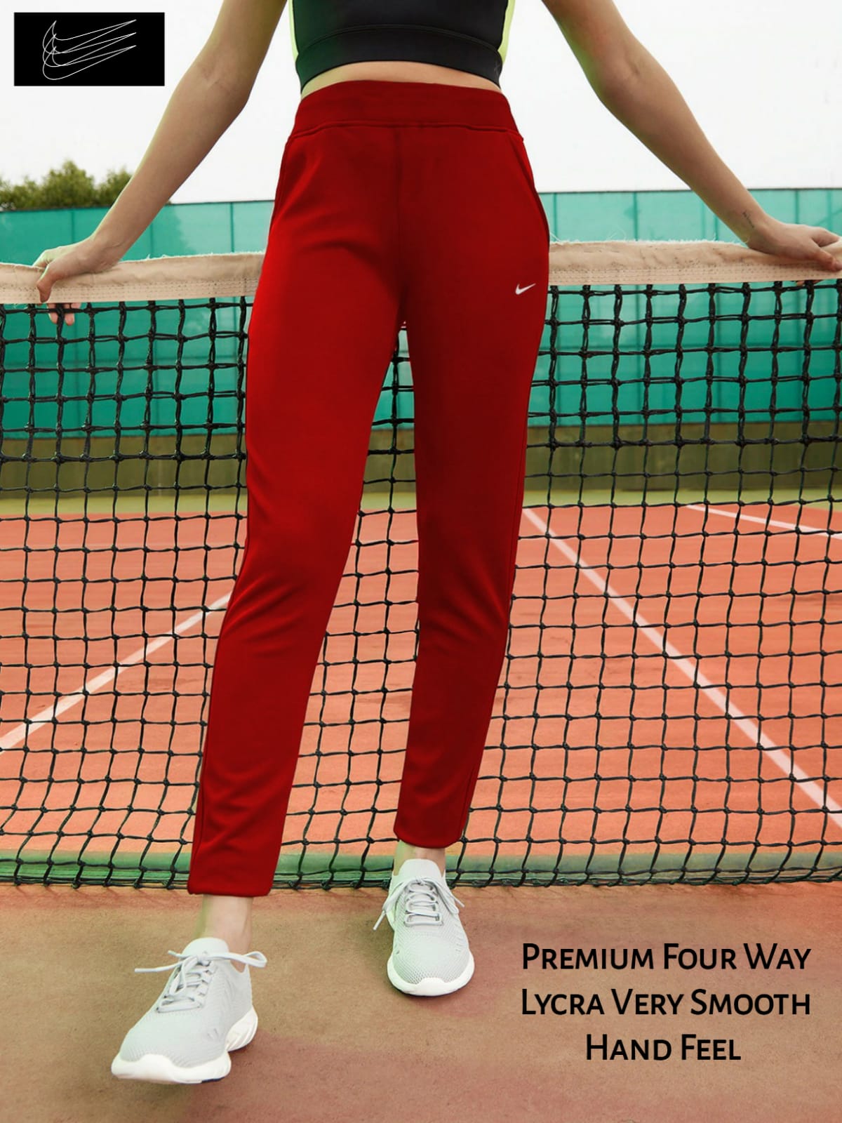 WOMEN FORWAY LAYCRA DRI FIT TRACK PANT -86 PCS