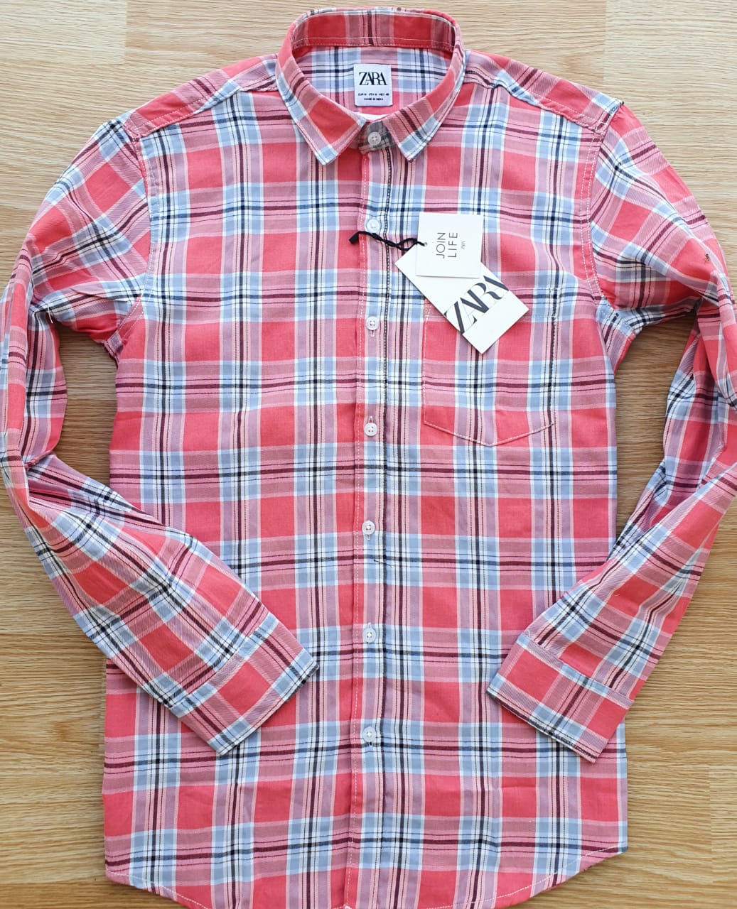 ZARA PRIMIUM CHECKS SHIRT-52PCS