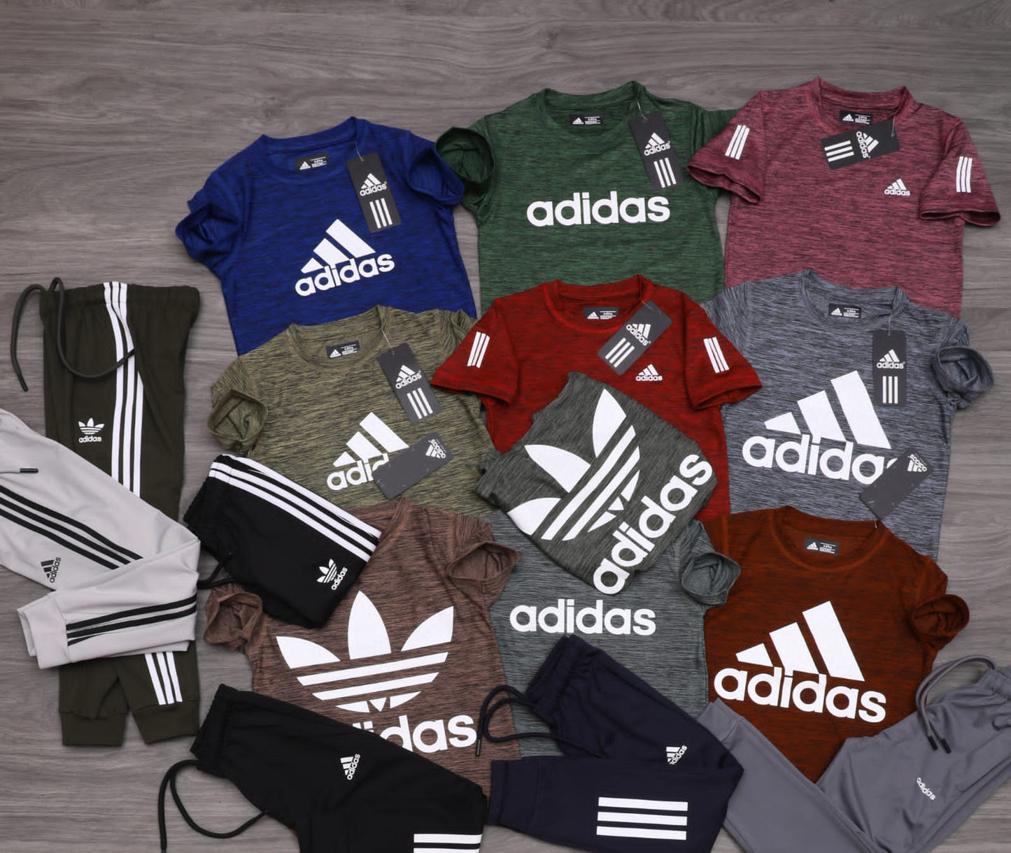 KIDS UNISEX ADIDAS DRYFIT TRACKSUIT -55PCS