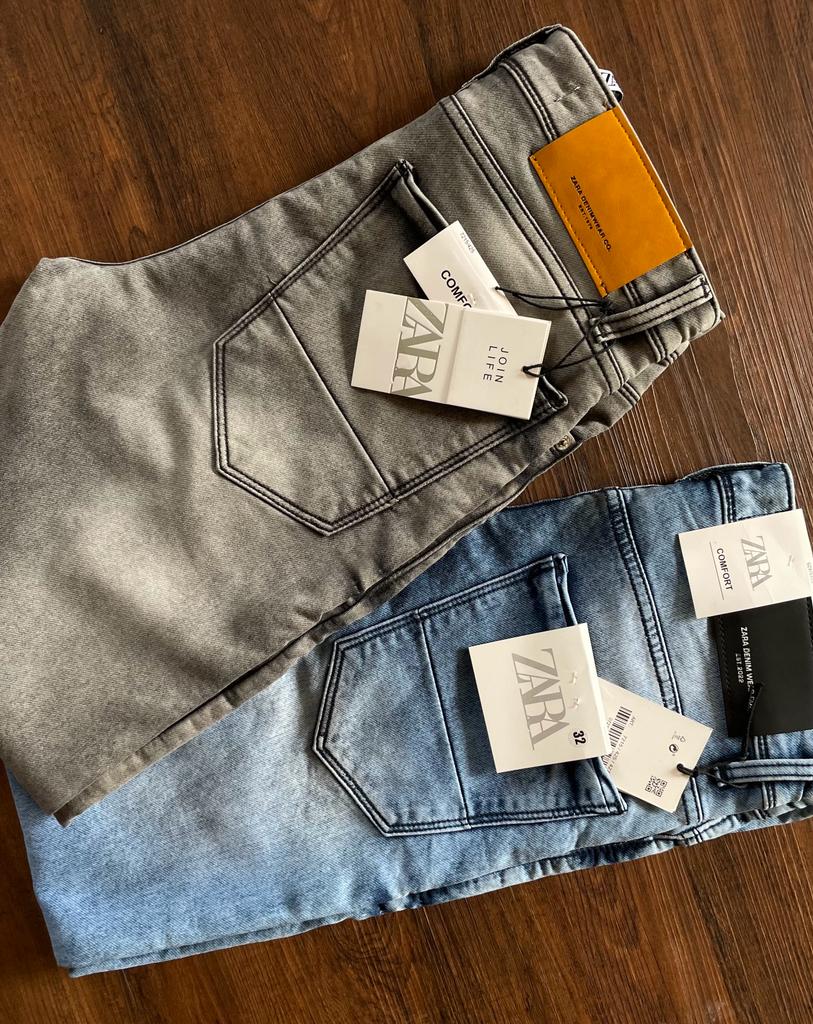 MEN'S ZARA JEANS-65PCS SET