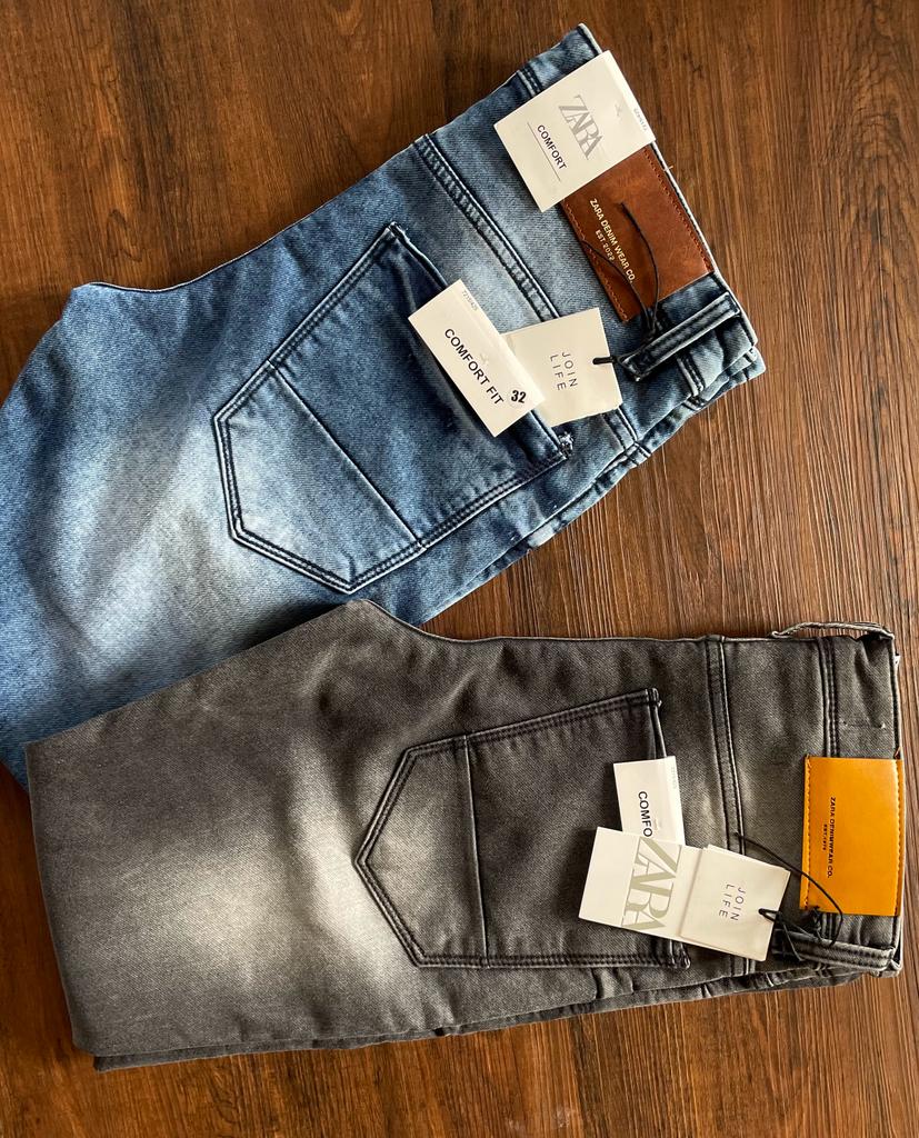 MEN'S ZARA JEANS-65PCS SET