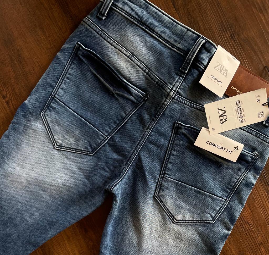 MEN'S ZARA JEANS-65PCS SET