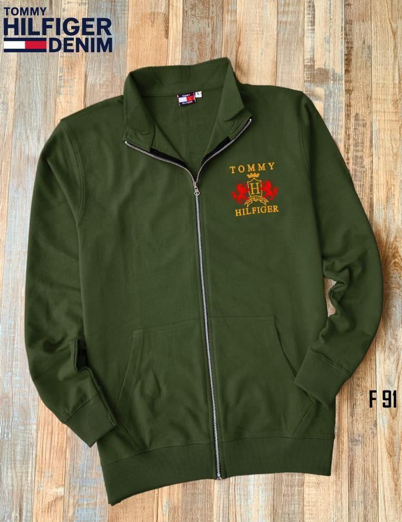 TOMMY HILFIGER SWEATSHIRT WITH ZIP -60PCS