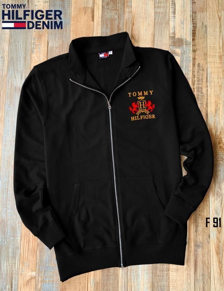 TOMMY HILFIGER SWEATSHIRT WITH ZIP -60PCS