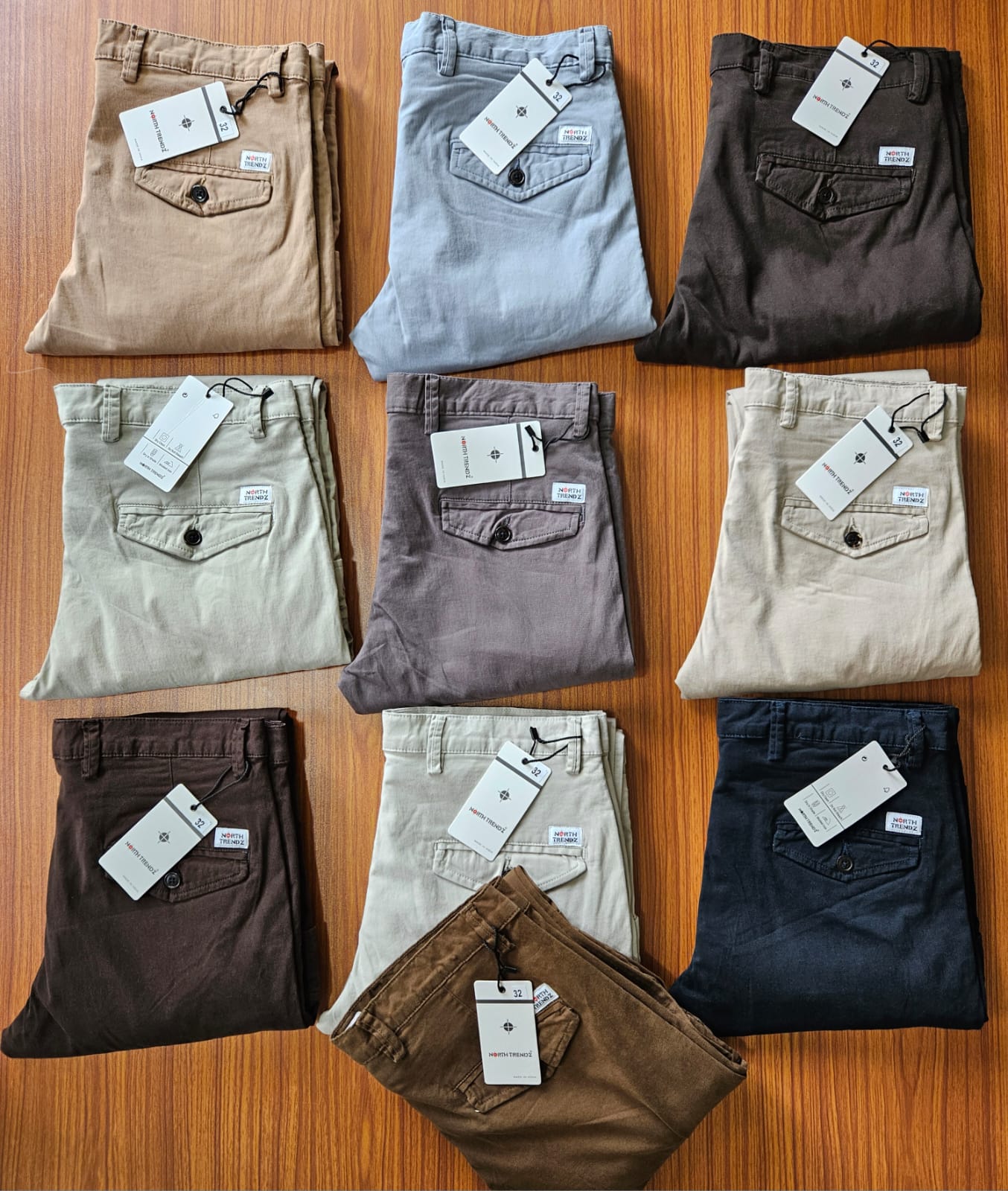 NORTH TRENDZ CARGO PANT-70PCS