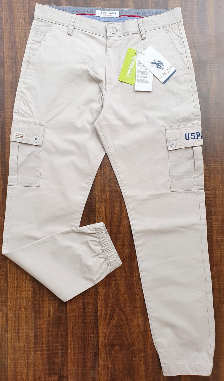 U.S.POLO PRIMIUM 6 POCKET CARGO PANT PANT -66PCS