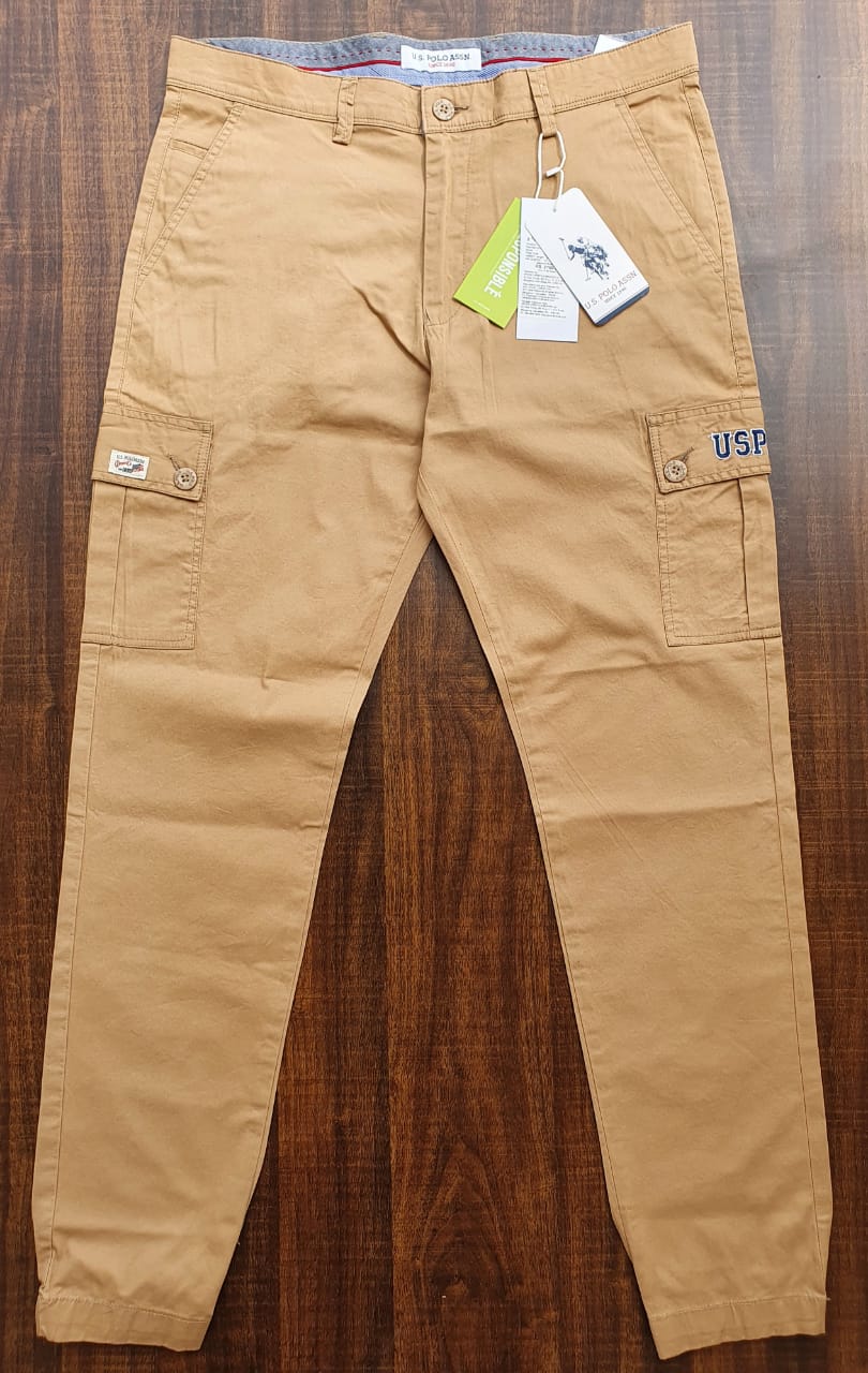U.S.POLO PRIMIUM 6 POCKET CARGO PANT PANT -66PCS