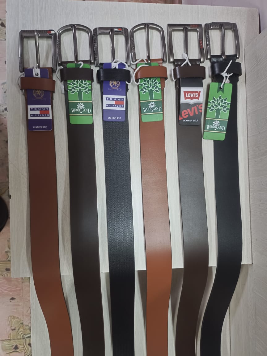 LEATHER BELT WOODLAND, LEVIS,TOMMY-96 PCS