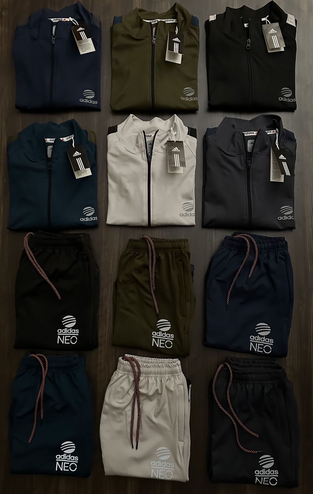 MEN'S ADIDAS TRACKSUIT-54PCS SET