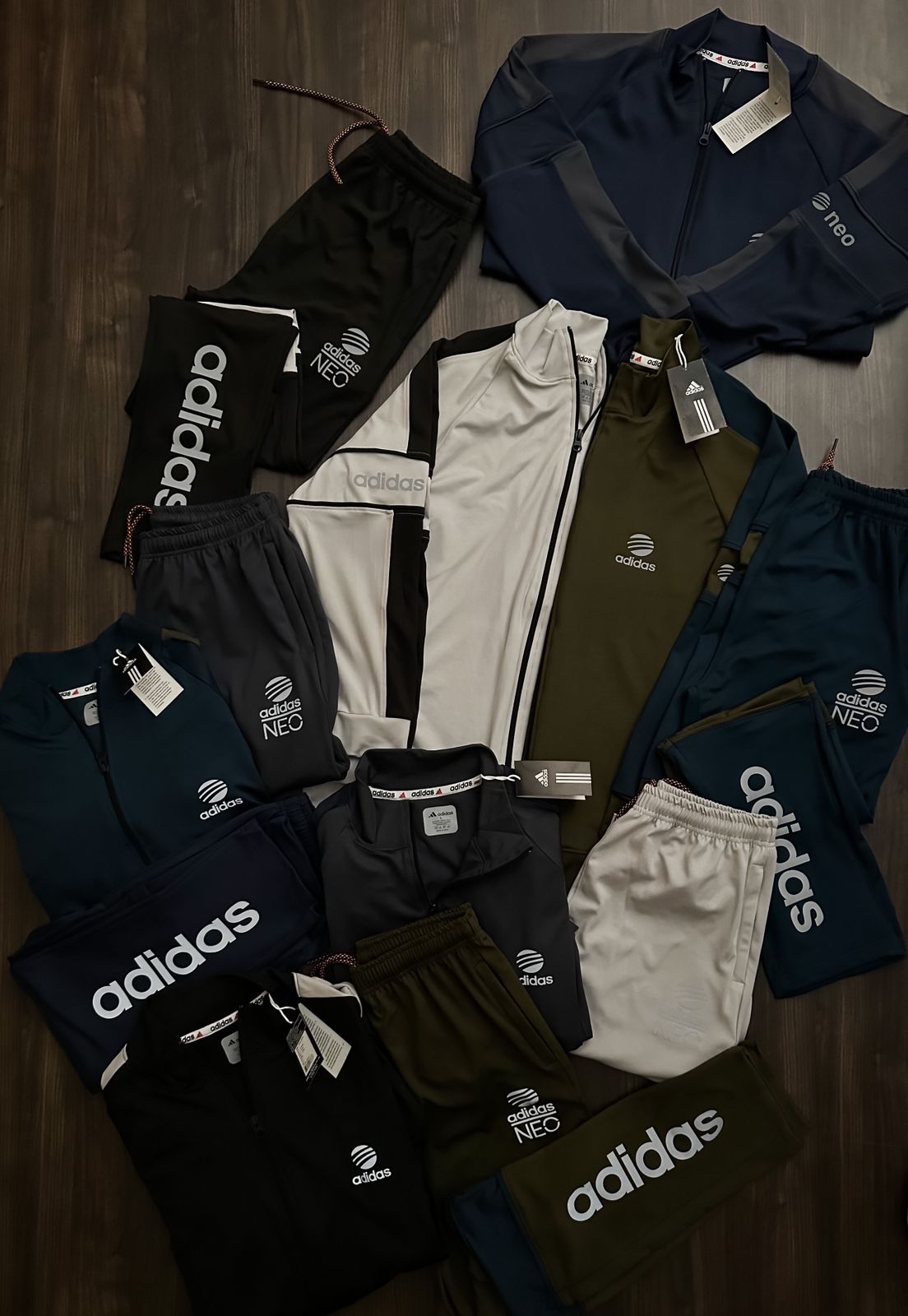 MEN'S ADIDAS TRACKSUIT-54PCS SET