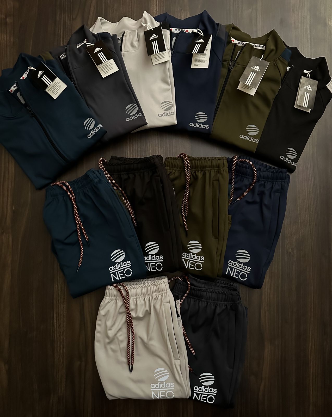 MEN'S ADIDAS TRACKSUIT-54PCS SET