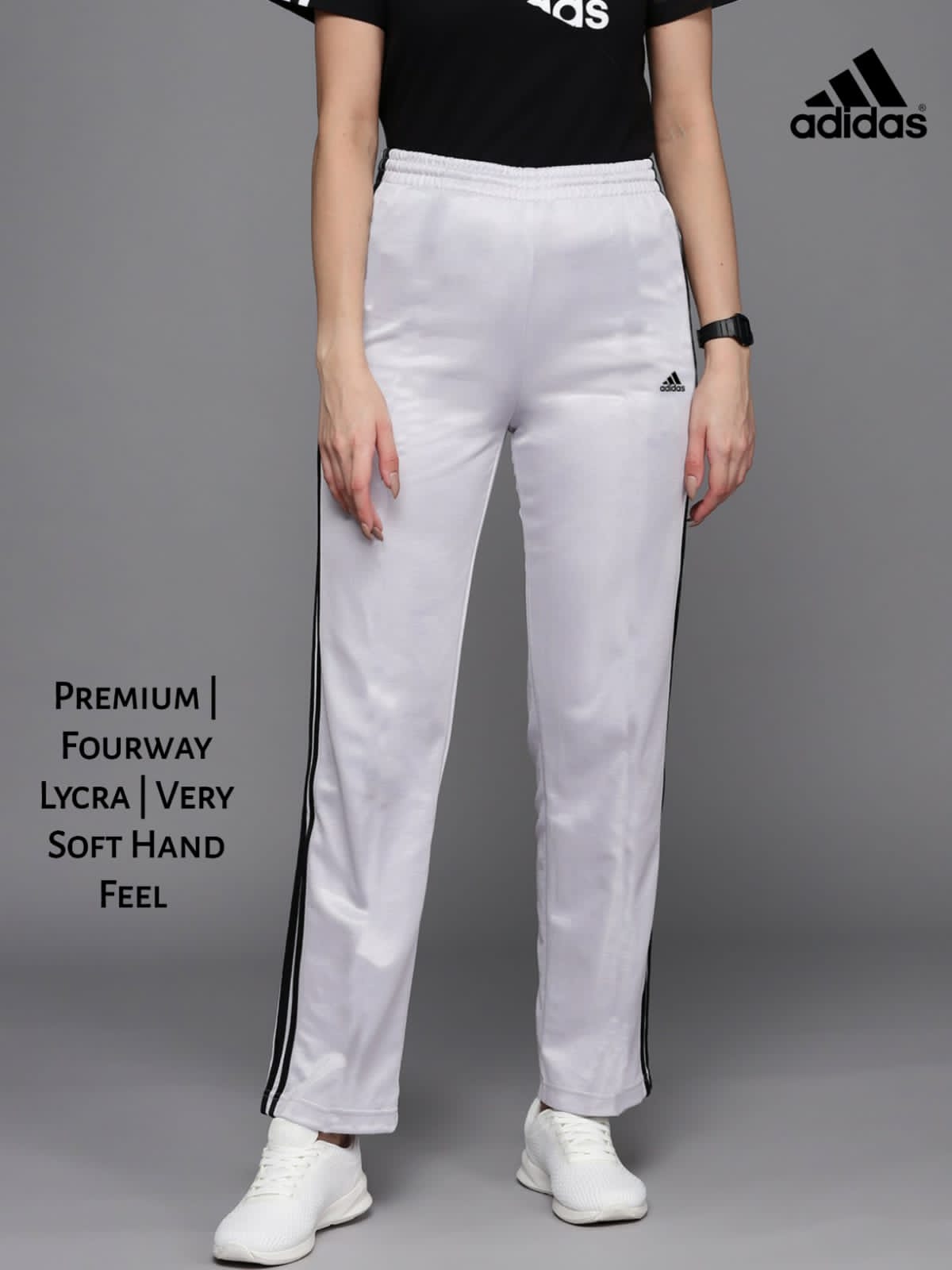 WOMEN'S ADIDAS FOURWAY LAYCRA DRI FIT TRACKPANT-92 PCS SET
