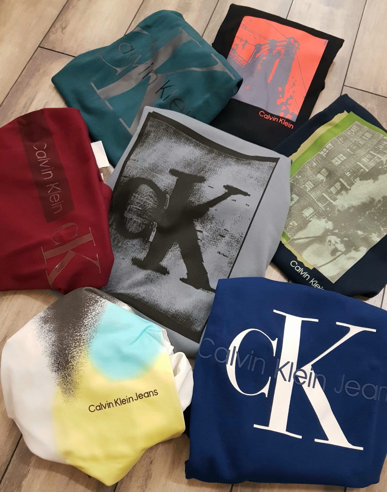 CALVIN KLEIN ROUND NACK T-SHIRT-60PCS