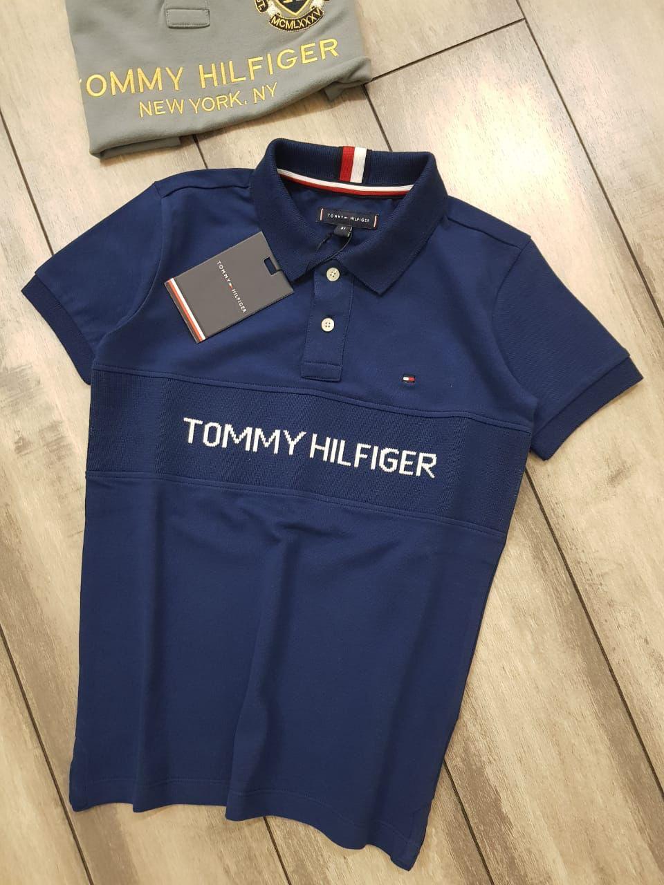 BOYS TOMMY HILFIGURE POLO NACK TSHIRT-61PCS