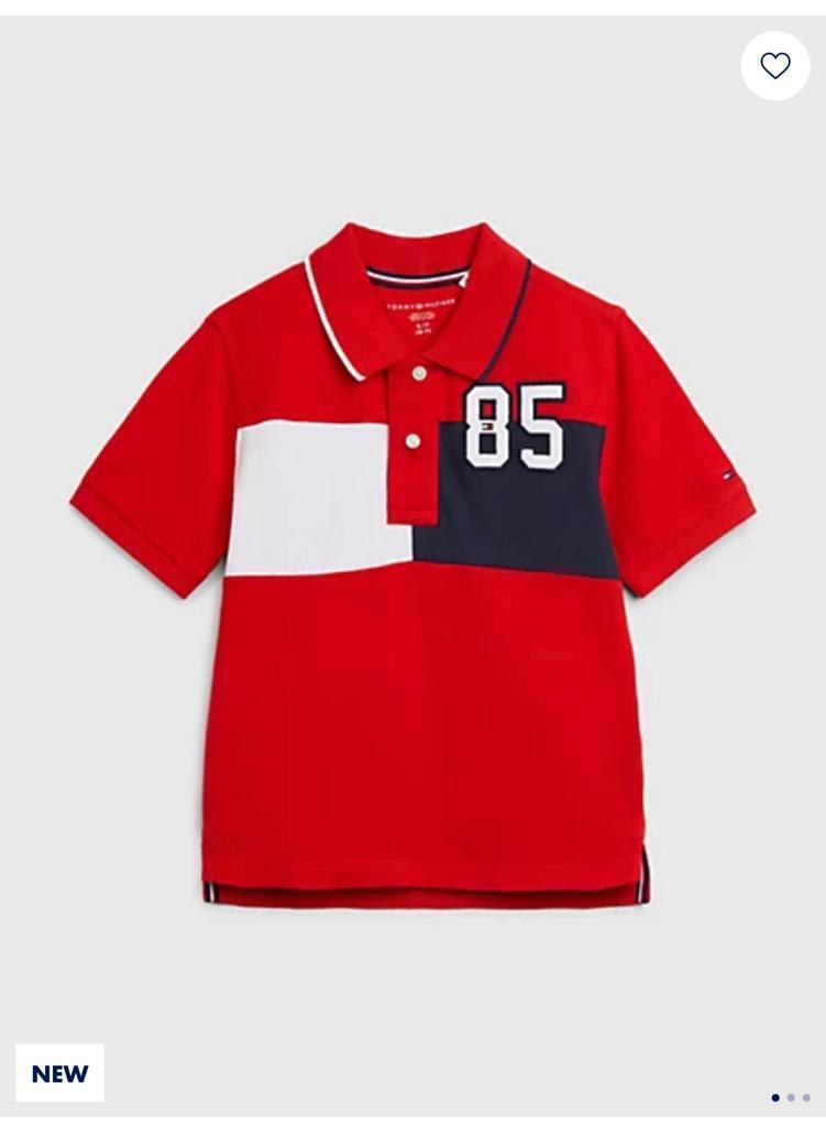 BOYS TOMMY HILFIGURE POLO NACK TSHIRT-61PCS