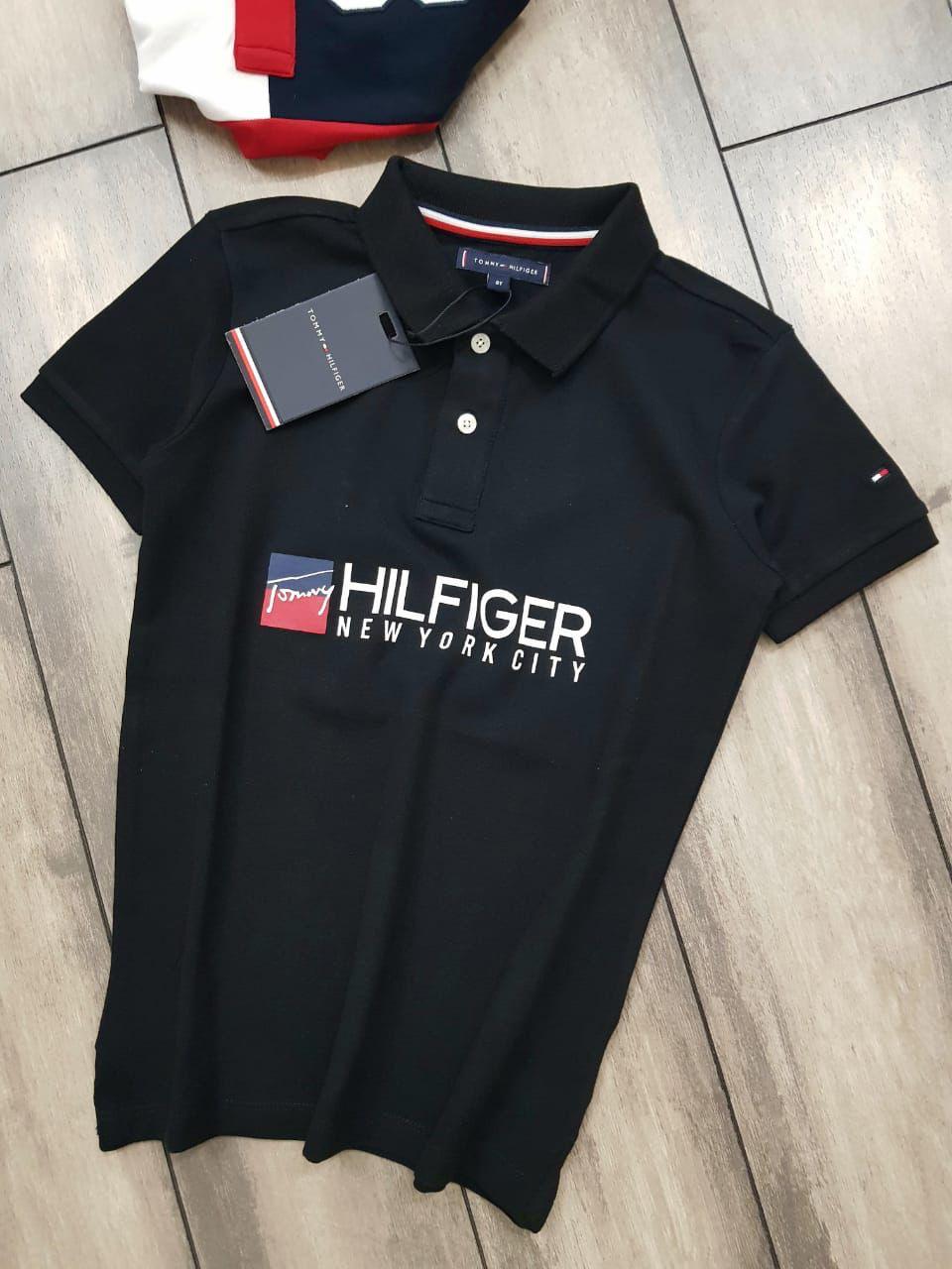 BOYS TOMMY HILFIGURE POLO NACK TSHIRT-61PCS