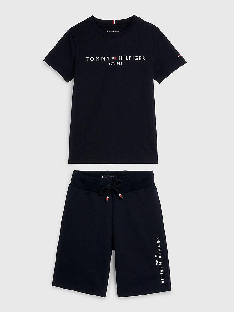 TOMMY TOP WITH BPTTAM SHORTS SET-58PCS