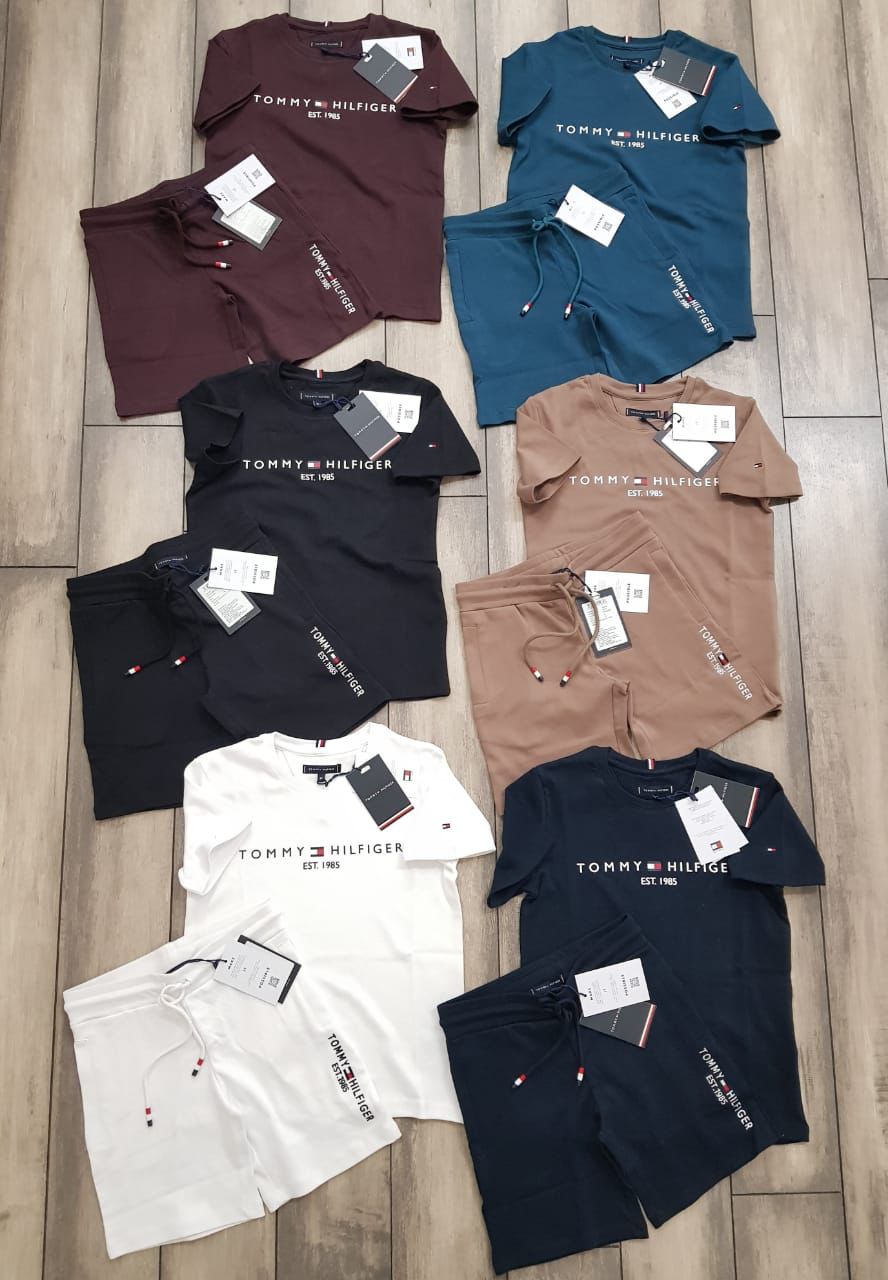 TOMMY TOP WITH BPTTAM SHORTS SET-58PCS