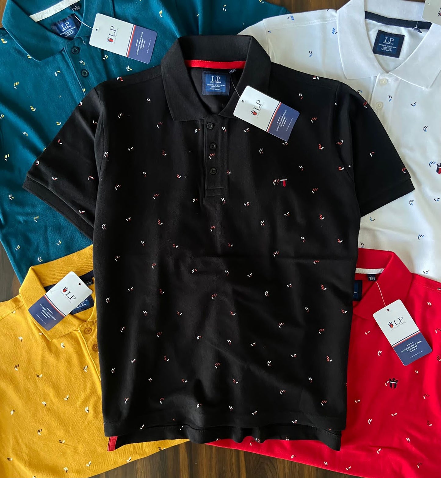 LP POLO NACK T-SHIRT-76PCS