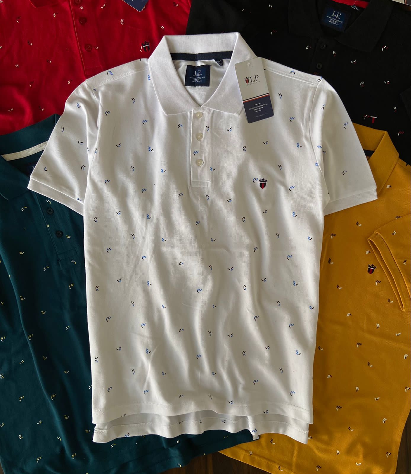 LP POLO NACK T-SHIRT-76PCS