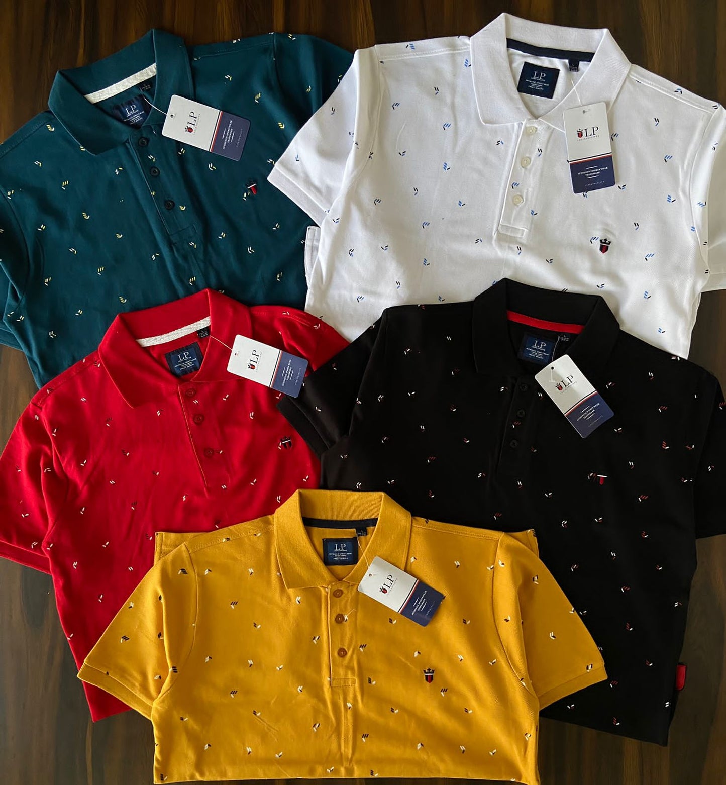 LP POLO NACK T-SHIRT-76PCS