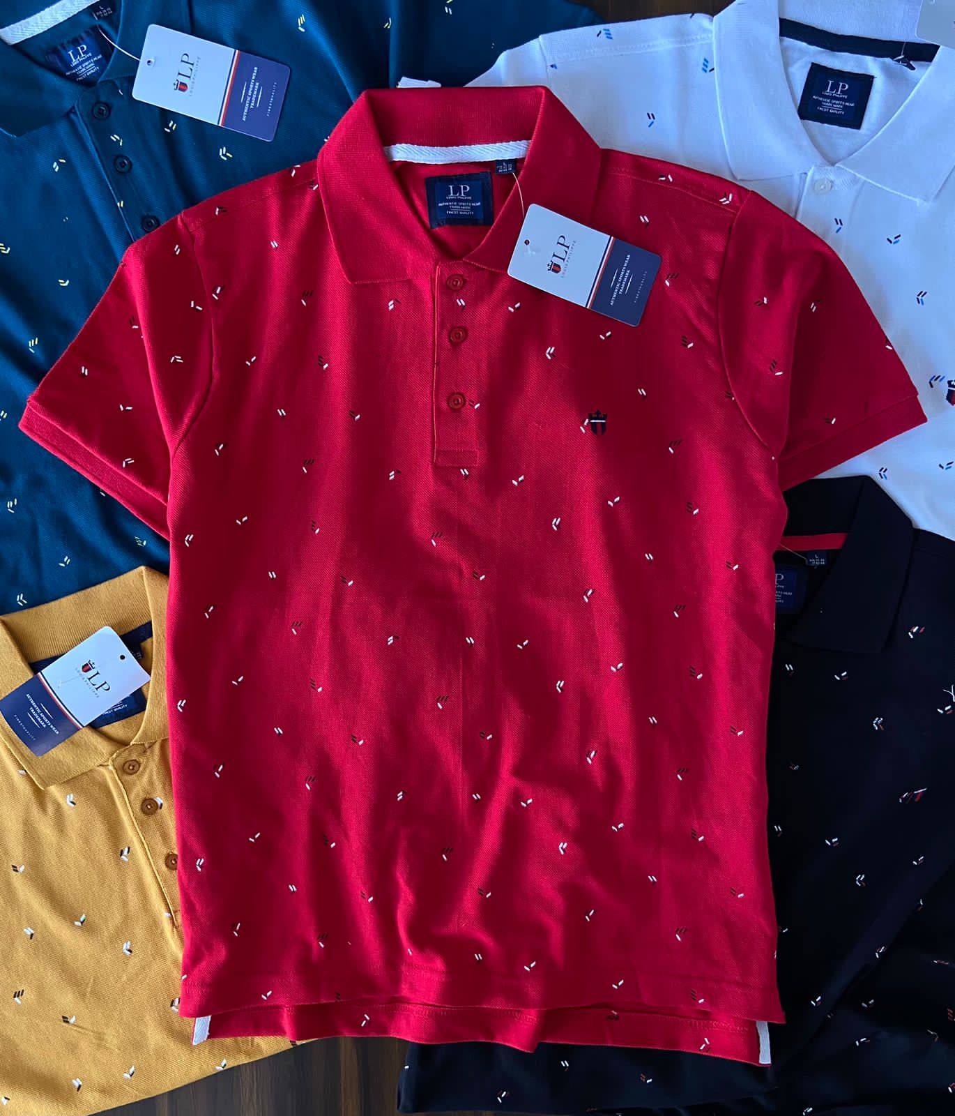 LP POLO NACK T-SHIRT-76PCS