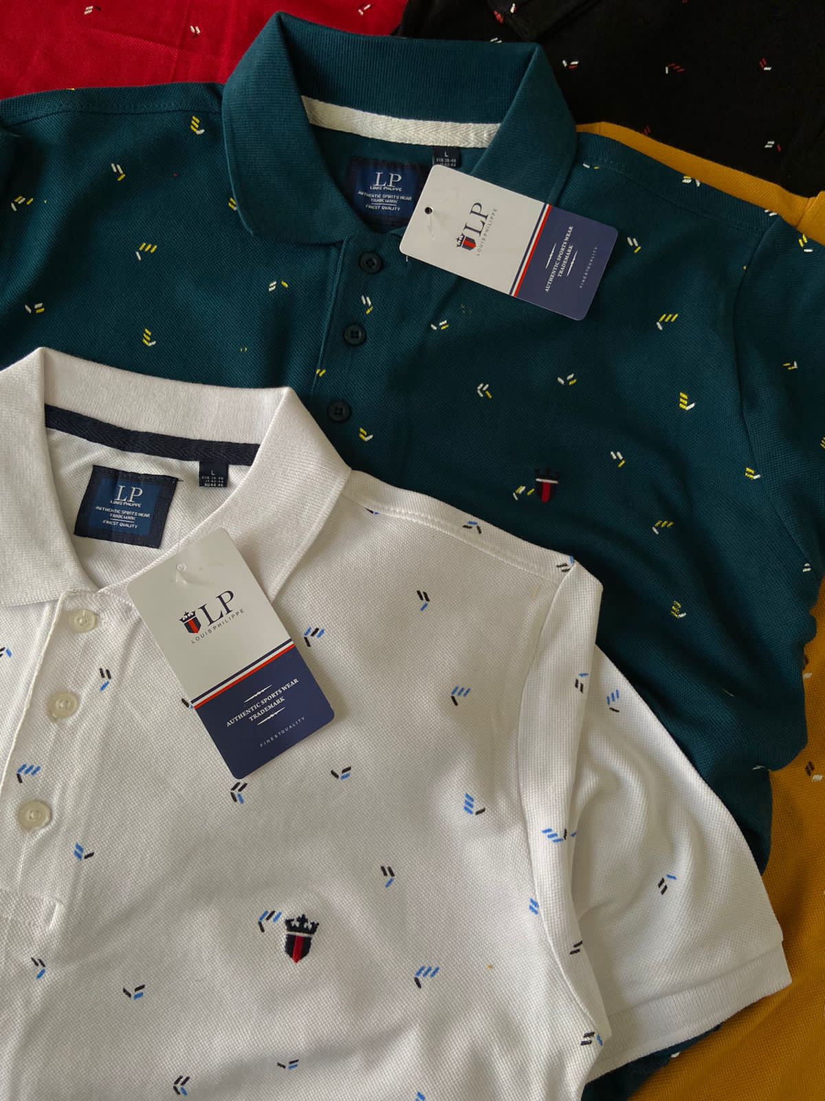 LP POLO NACK T-SHIRT-76PCS