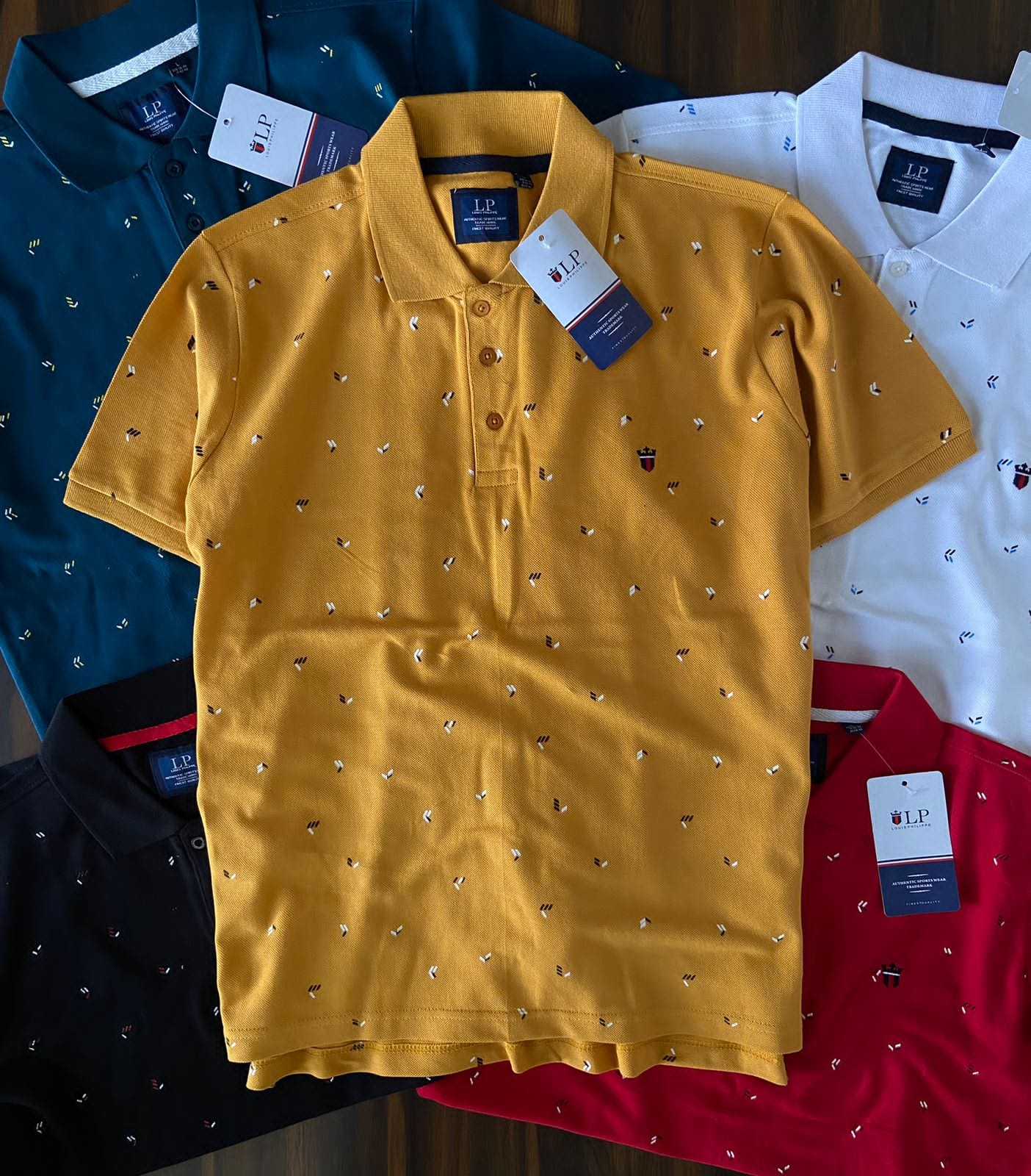 LP POLO NACK T-SHIRT-76PCS