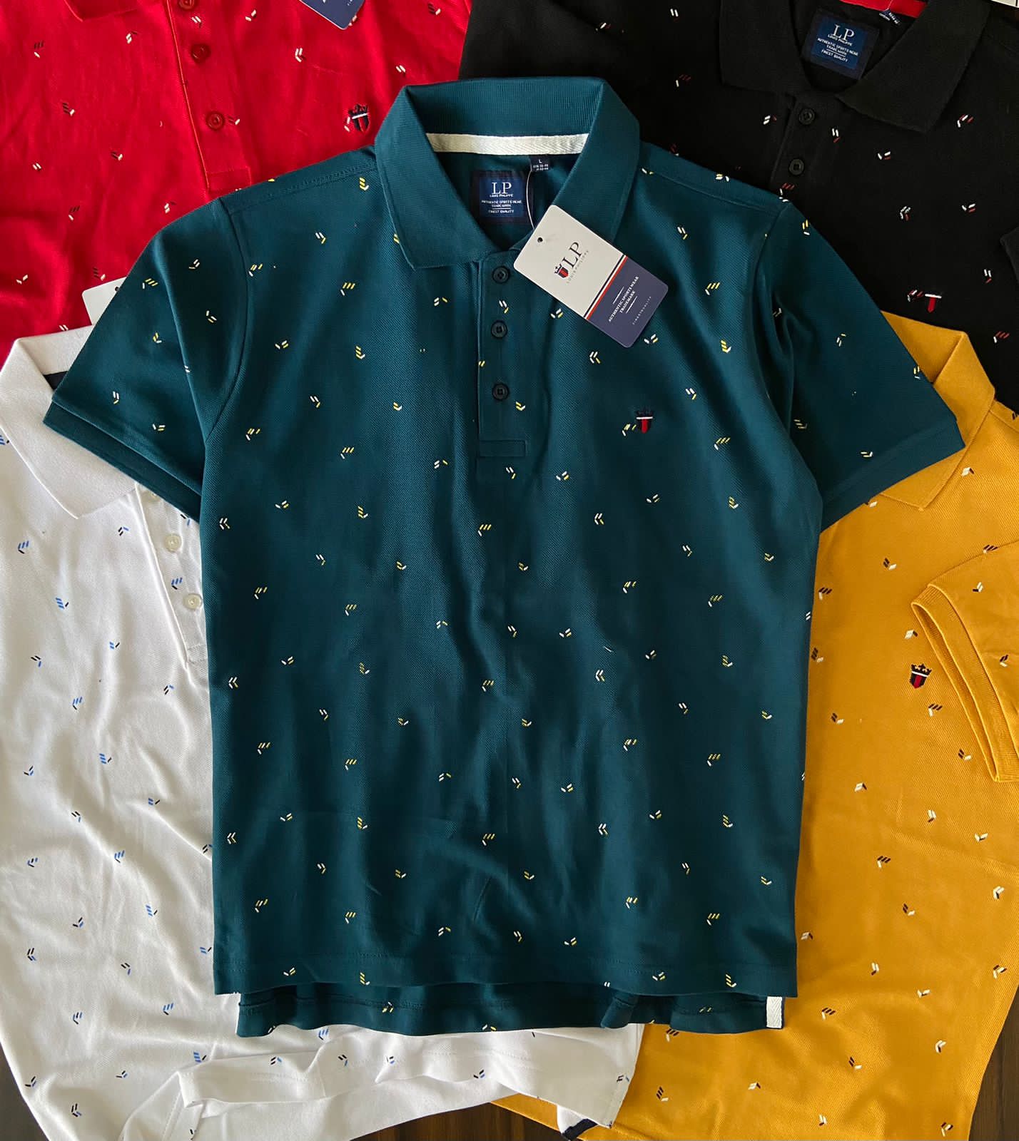 LP POLO NACK T-SHIRT-76PCS