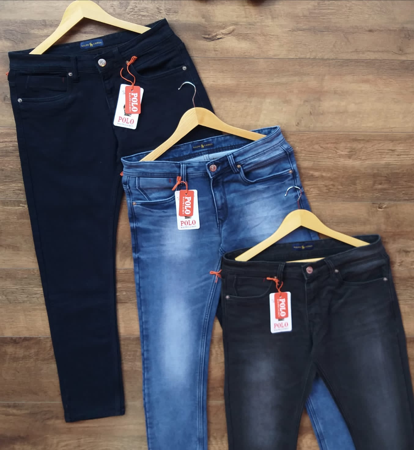 R.L.POLO DARK COLORS JEANS-65PCS SET
