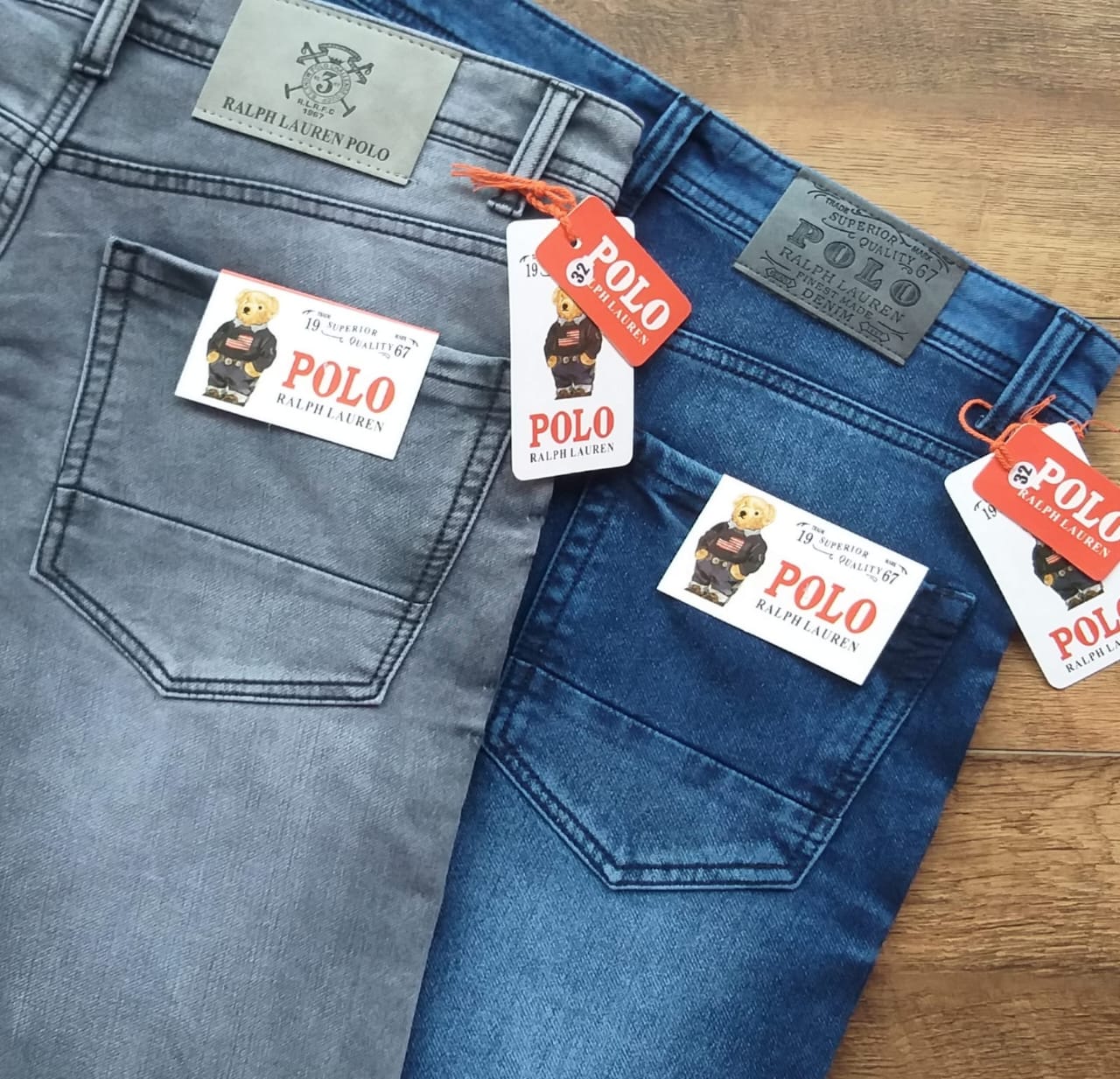 R.L.POLO DARK COLORS JEANS-65PCS SET