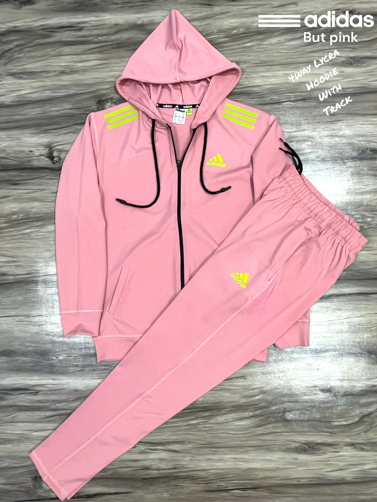 ADIDAS 4 WAY LAYCRA UNISEX TRACKSUIT-56 SET