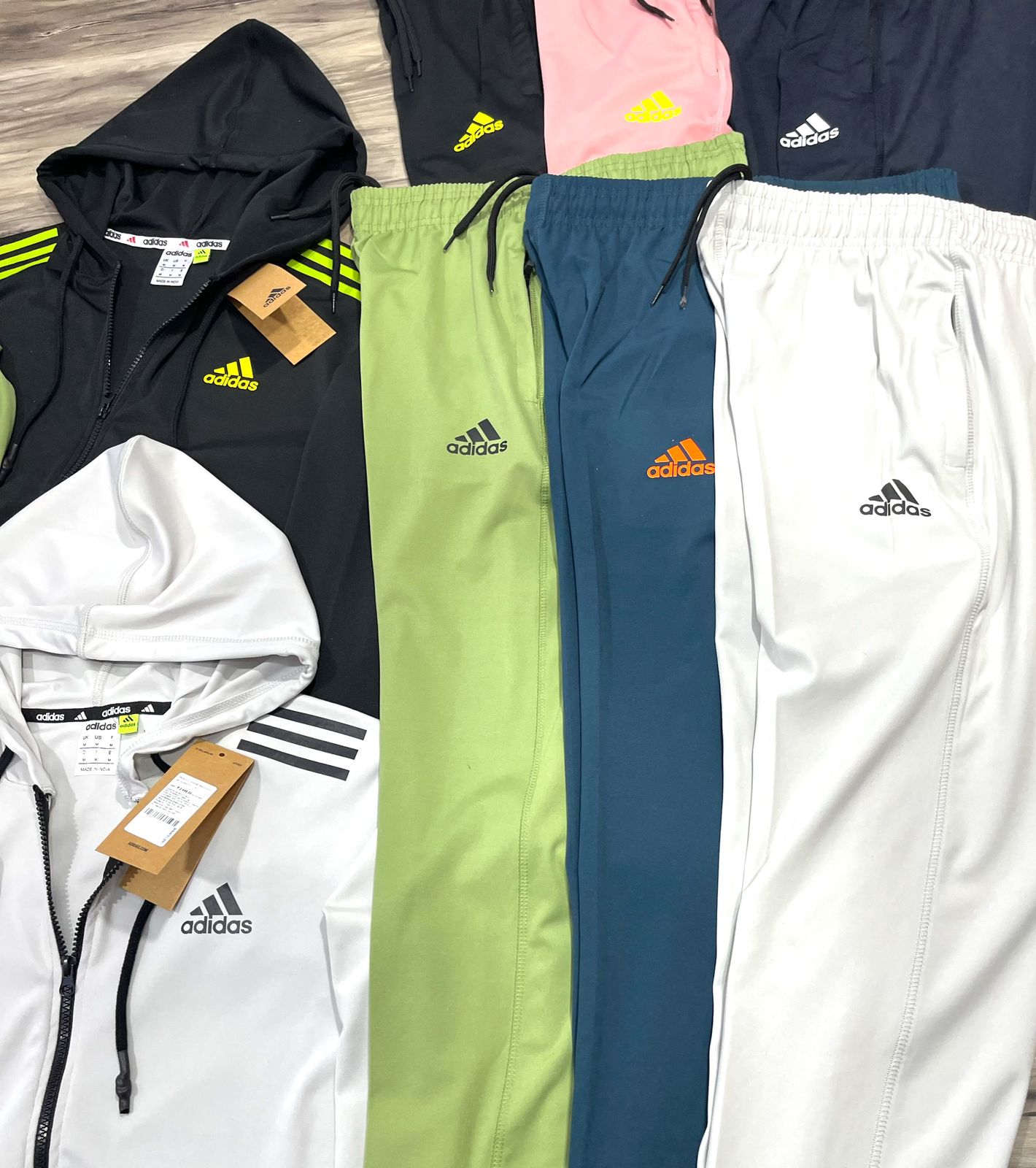 ADIDAS 4 WAY LAYCRA UNISEX TRACKSUIT-56 SET