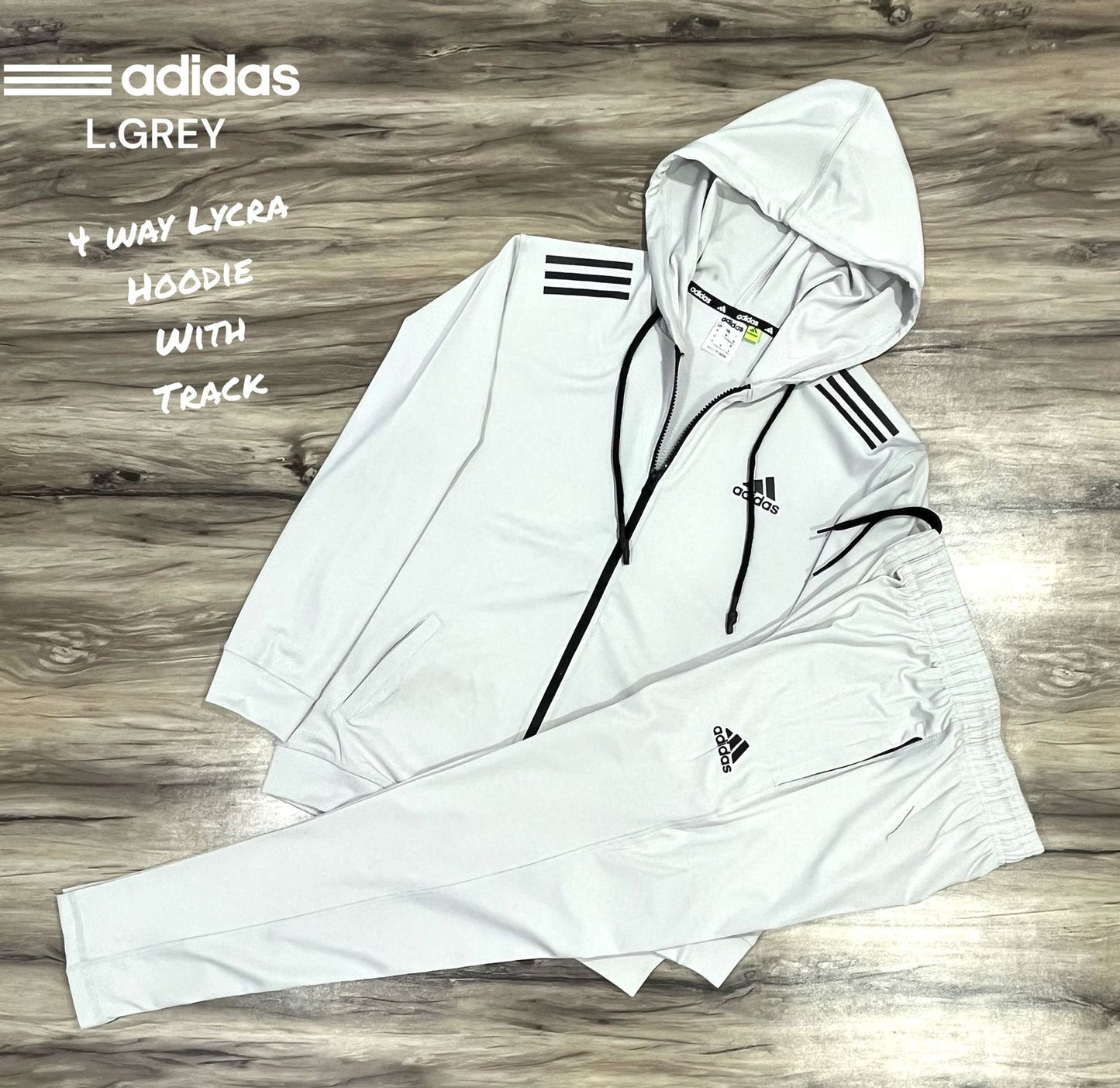 ADIDAS 4 WAY LAYCRA UNISEX TRACKSUIT-56 SET