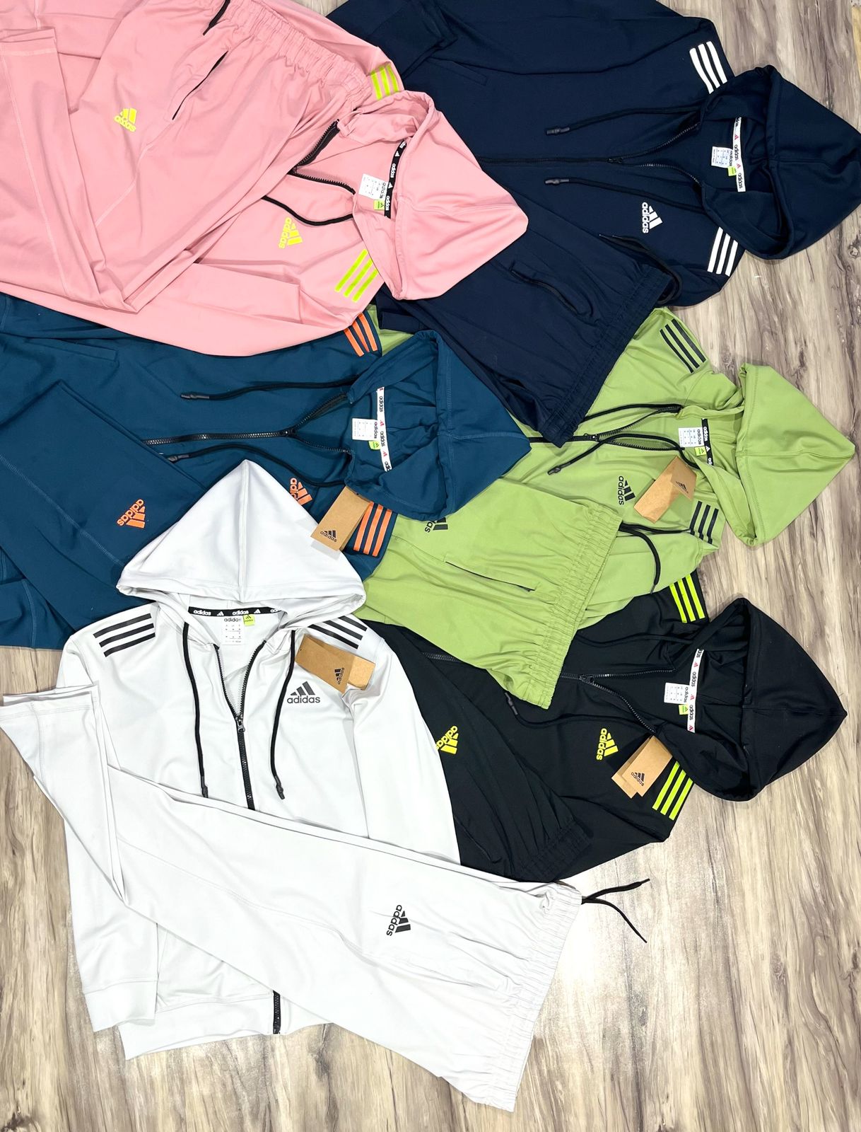 ADIDAS 4 WAY LAYCRA UNISEX TRACKSUIT-56 SET