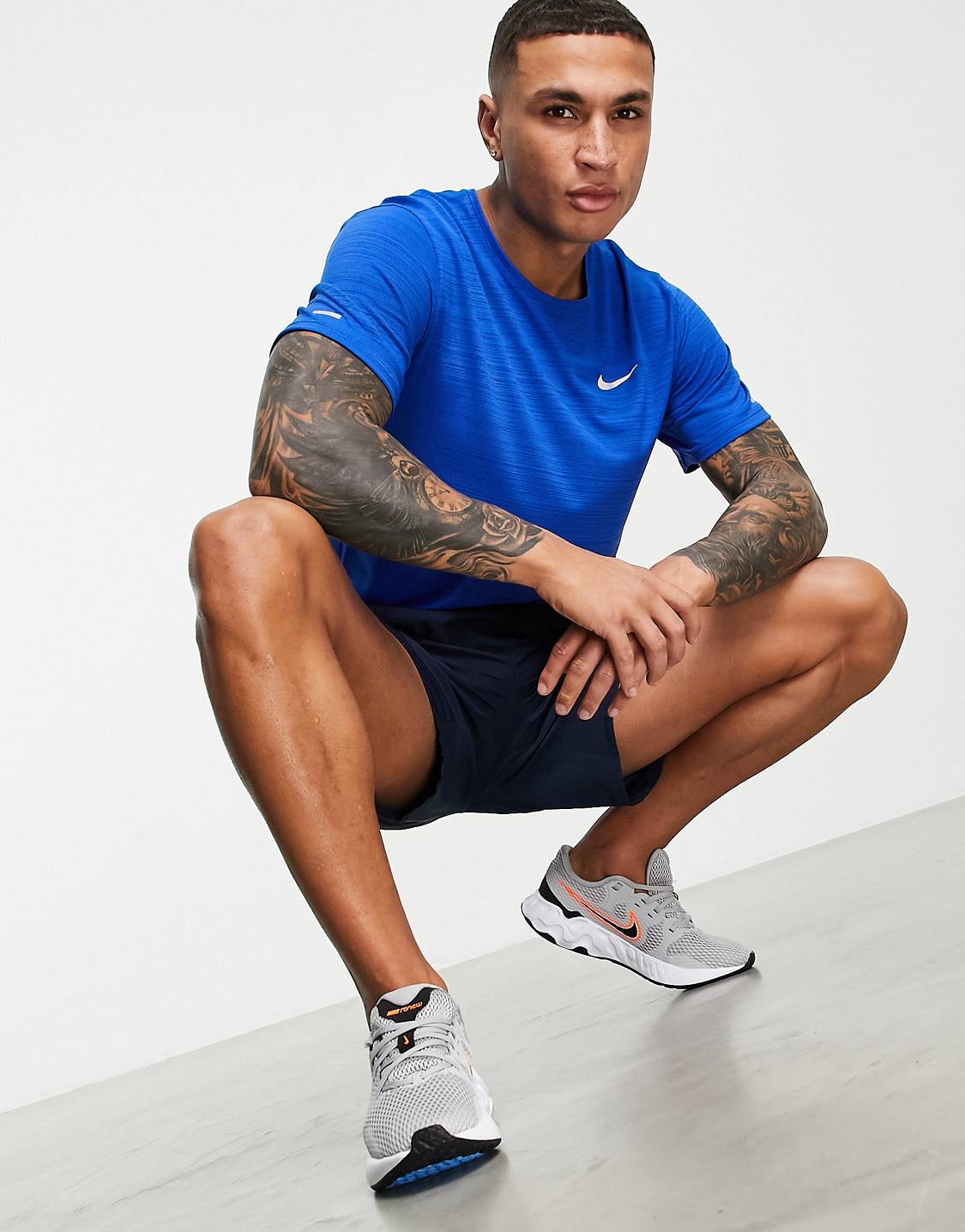 NIKE IMPORTED DOT KNIT GYMWEAR TSHIRT-56PCS