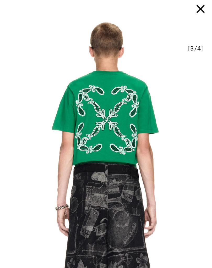 OFF WHITE ROUND NACK TSHIRT-60pcs