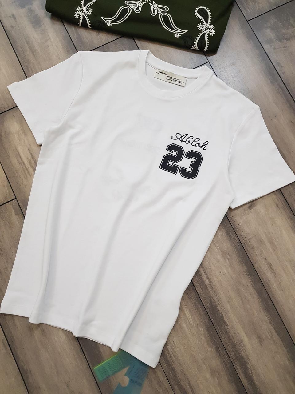 OFF WHITE ROUND NACK TSHIRT-60pcs