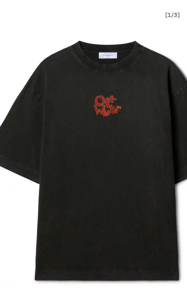 OFF WHITE ROUND NACK TSHIRT-60pcs