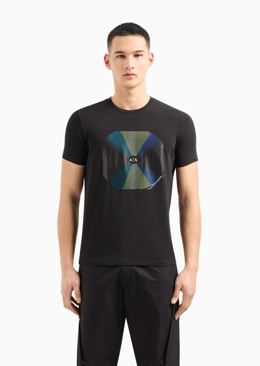 ARMANI ROUND NACK LAYCRA JERSEY -68PCS