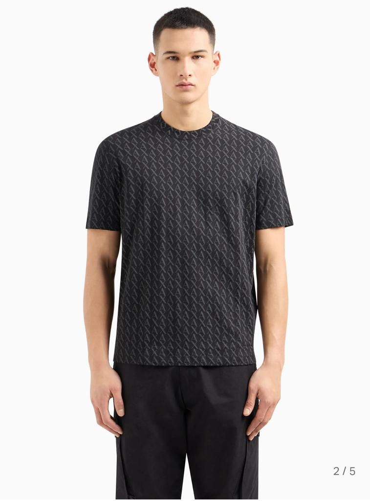 ARMANI ROUND NACK LAYCRA JERSEY -68PCS