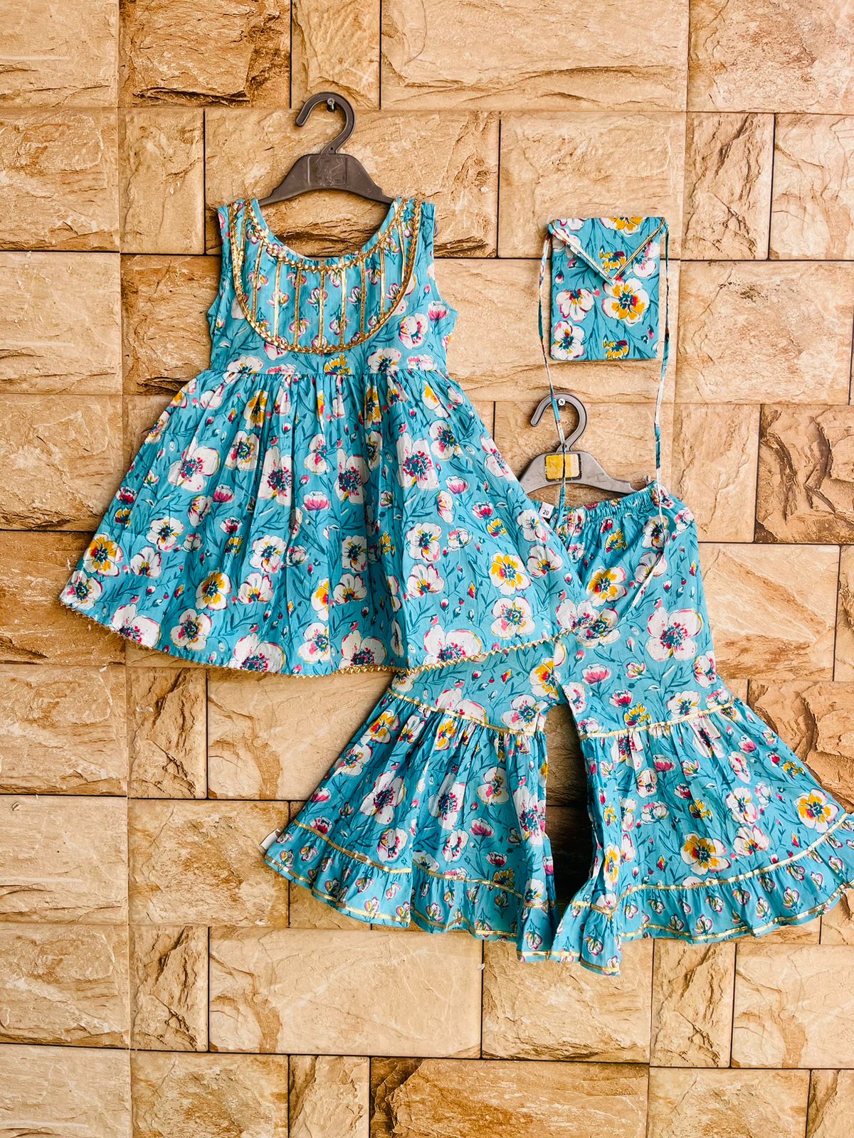 GIRLS ETHANIC SUIT -36SET
