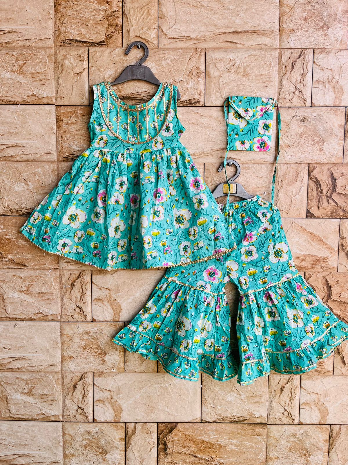 GIRLS ETHANIC SUIT -36SET