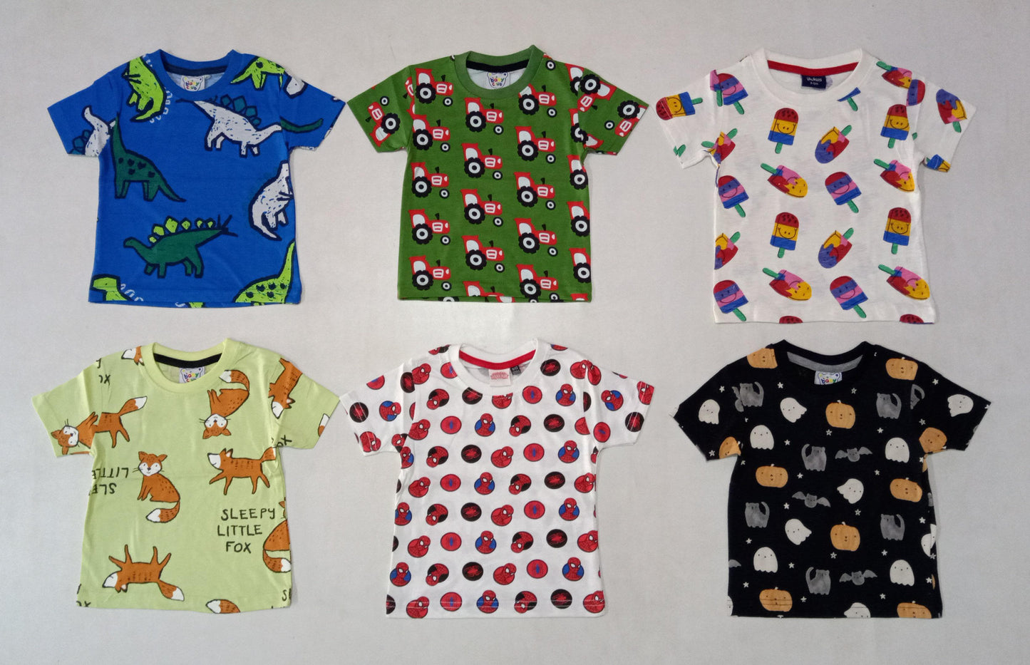 KIDSWEAR TSHIRT*KIDS T-SHIRTS 9MONTH TO 3 YEARS-200PCS