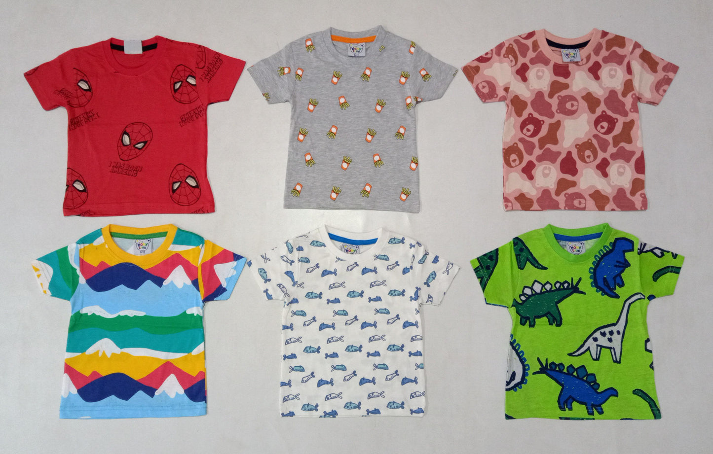 KIDSWEAR TSHIRT*KIDS T-SHIRTS 9MONTH TO 3 YEARS-200PCS