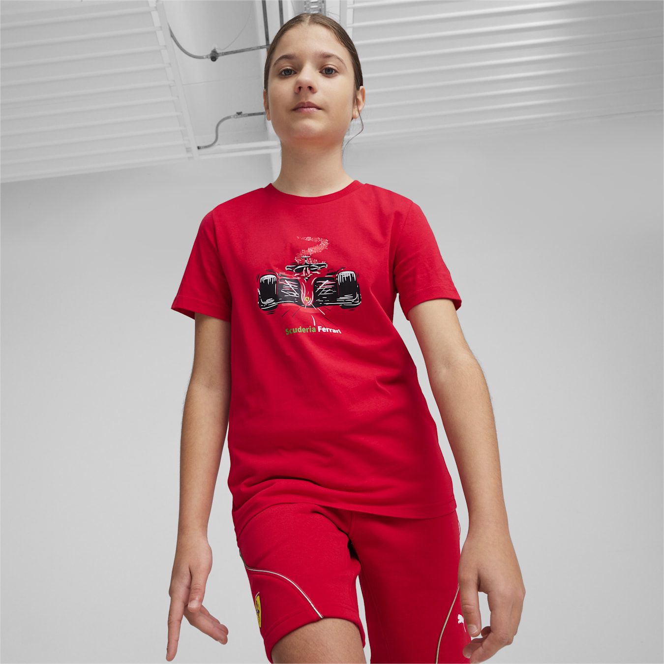 PUMA CREW NACK TSHIRT WITH SHORTS SET -54 SET
